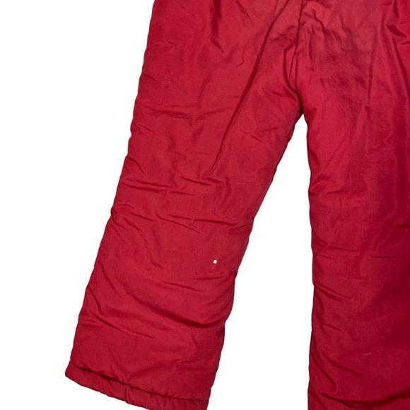 London Fog 4T Red Snow Overall Snowpants - Picture 6 of 6